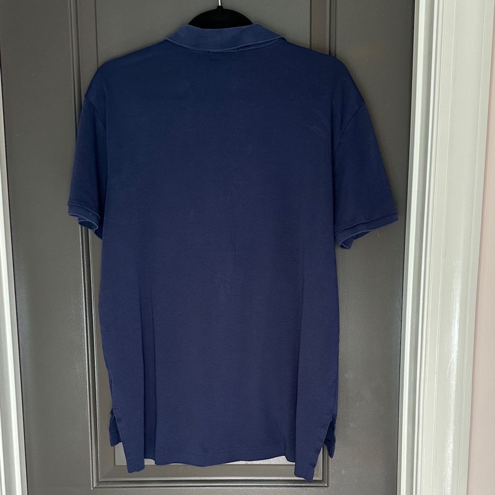 Polo by Ralph Lauren Men's Classic Blue Polo Shirt Size L - Picture 5 of 5